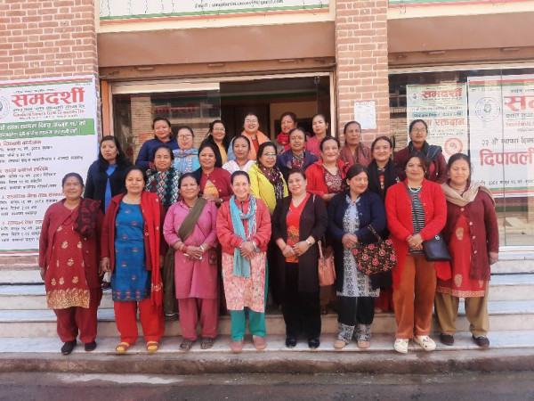 समदर्शीमा साबुन बनाउने तालिम सम्पन्न