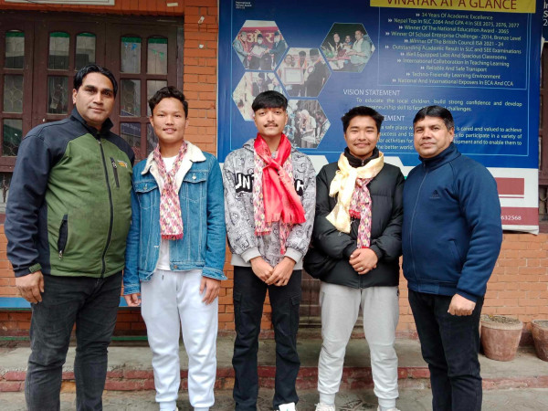 विनायकका खेलाडीहरूलाई विदाई