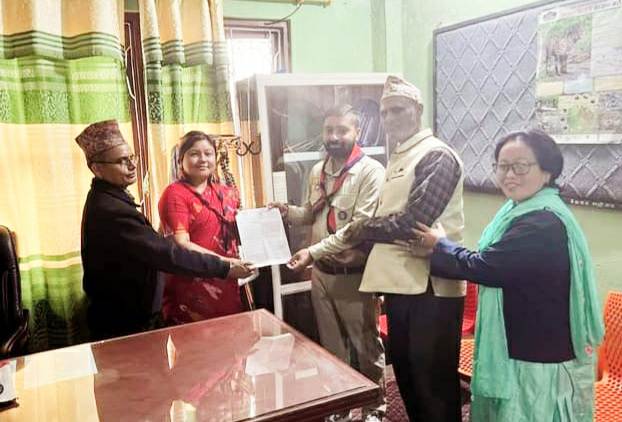 मकवानपुरको मनहरी गाउँपालिकामा  स्थानीय स्काउट आयुक्तमा पौडेल 