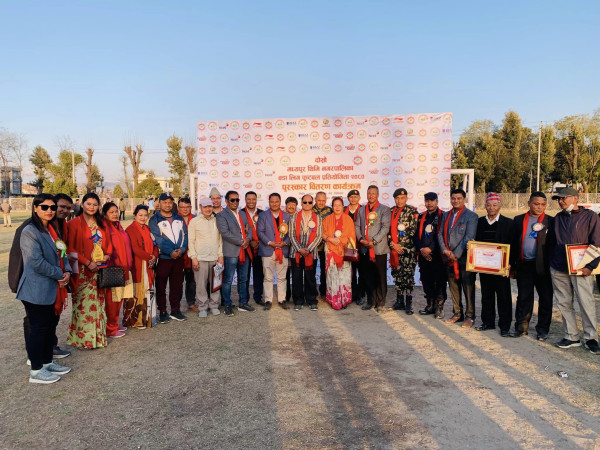 सकियो मध्यपुर थिमि नगरपालिका वडा लिग फुटवल ः विजयी वडा नं ९ ले पायो दुई लाख ५० हजार पुरस्कार