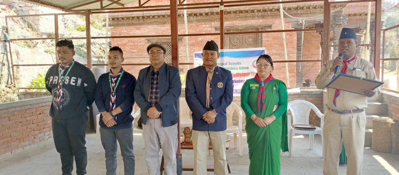 बिनायक स्काउट हिउँदे क्याम्प २०८० सम्पन्न