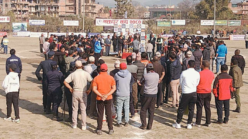 तस्वीरमा तेश्रो भक्तपुर कप फुटबल प्रतियोगिता