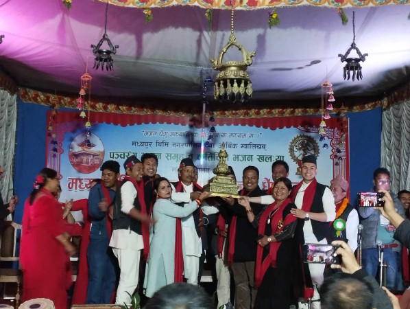 नगरव्यापी भजन प्रतियोगितामा ताहाननी भजन खलः पहिलो 