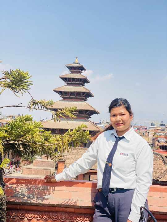 kk was inspired to become a journalist by the Nepalese language