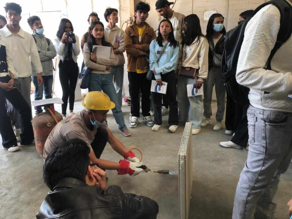 Aryan School of Engineering Students Explore Practical Applications at Nepal Eco Panel
