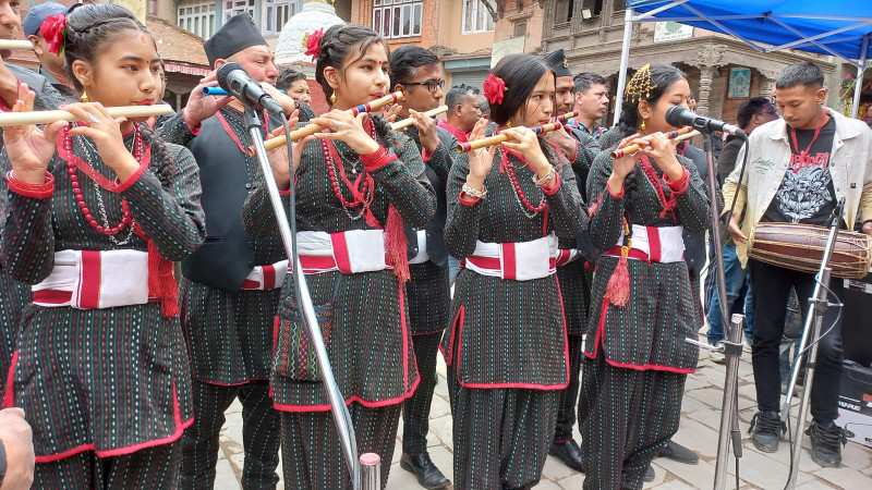 लोपोन्मुख नौ बाजा सम्मेलन सम्पन्न