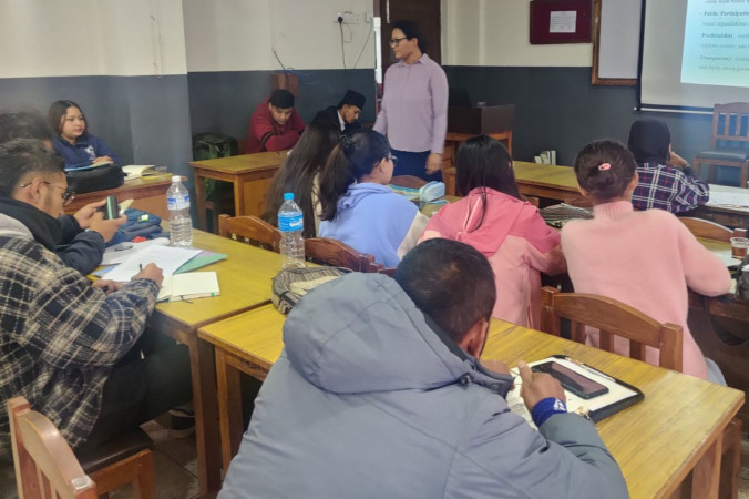 वाताबरणीय सुरक्षा र हावापानी परिवर्तनका असरबारे ख्वपमा प्रशिक्षण
