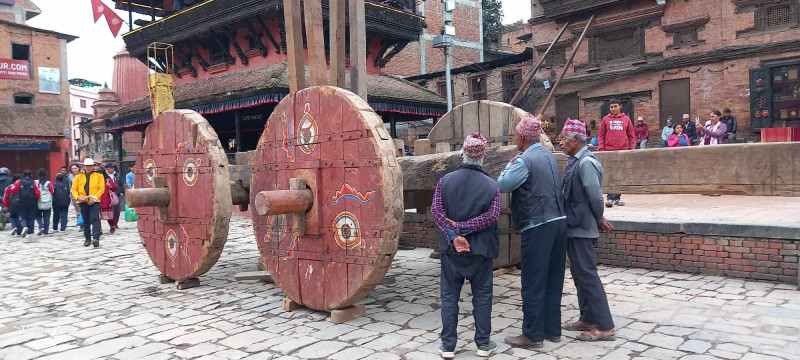 कता पुग्दैछ विस्का जात्राको तयारी ? (तस्वीरहरुबाट) 