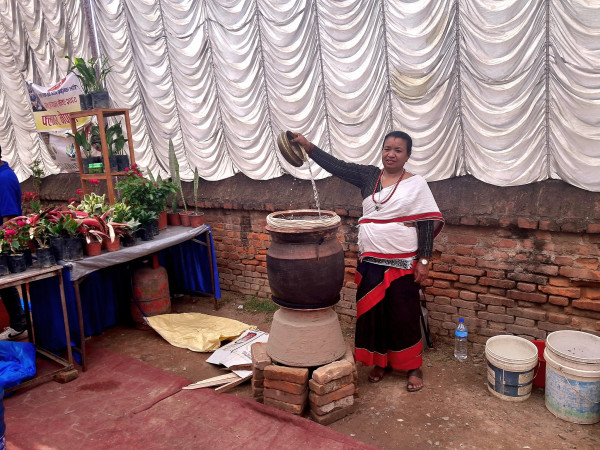 सकियो नःपुखुको घरेलु उत्पादन मेला 