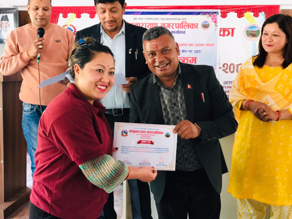सकियो विपद् व्यवस्थापन स्वयंसेवकलाई सञ्चालित प्रथम उद्धारकर्ता प्रशिक्षण