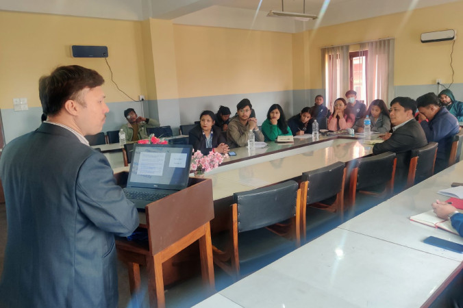 ख्वपमा व्यवसायिक नैतिकता र ग्रीन बैकिङ प्रणालीबारे प्रशिक्षण