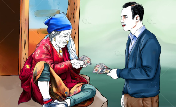 भक्तपुरमा आइतबारदेखि बृद्धभता वितरण 