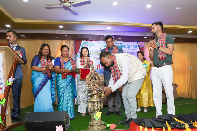 मन्टेसरी एजुकेशन स्कूलको सातौँ वार्षिकोत्सव तथा अभिभावक दिवस-२०८० सम्पन्न 