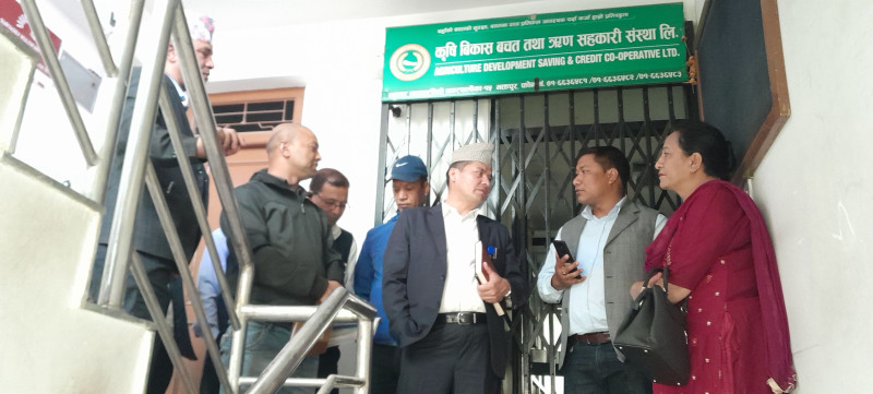 मध्यपुर थिमि नगरपालिकाद्वारा सहकारी अनुगमन शूरू