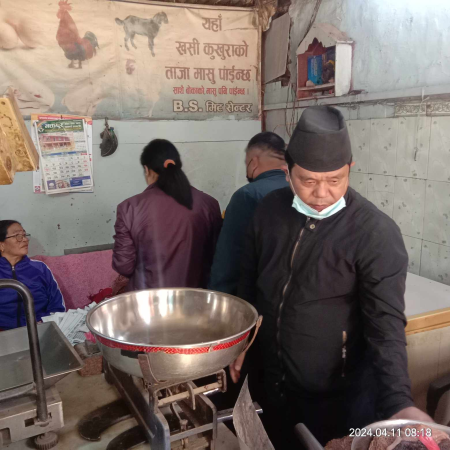 विस्का जात्रालाई मध्यनजर गरी भक्तपुरमा बजार अनुगमन