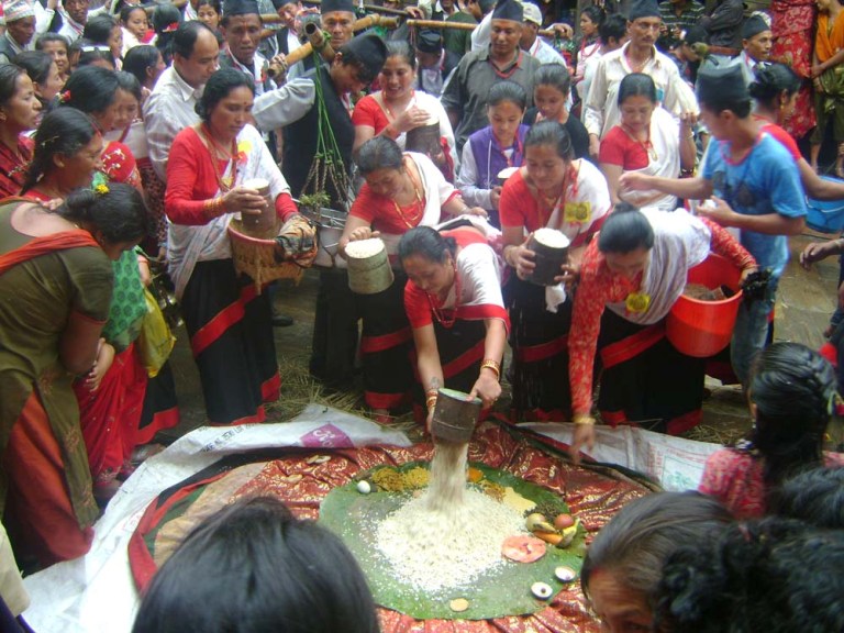 आज सगुन जात्रा अर्थात द्यः सँग पूजा