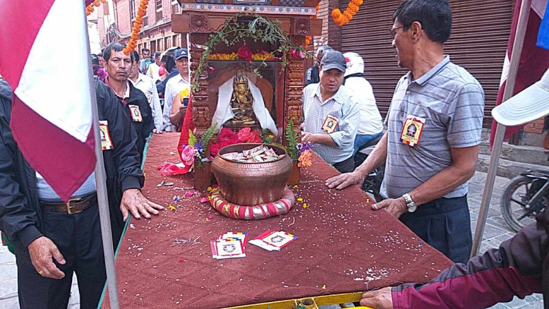 सक्व पूर्णिमाको अवसरमा भएको पदयात्रा तस्वीरहरुमा 