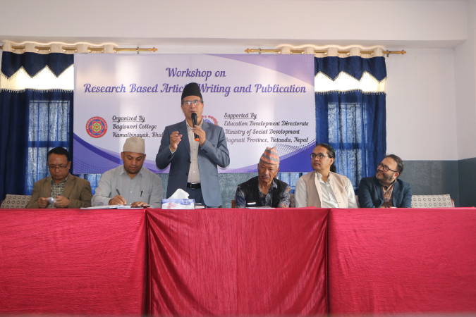 वागीश्वरीमा अनुसन्धानमूलक लेखन तथा प्रकाशनसम्बन्धी दुई दिने गोष्ठी सुरु