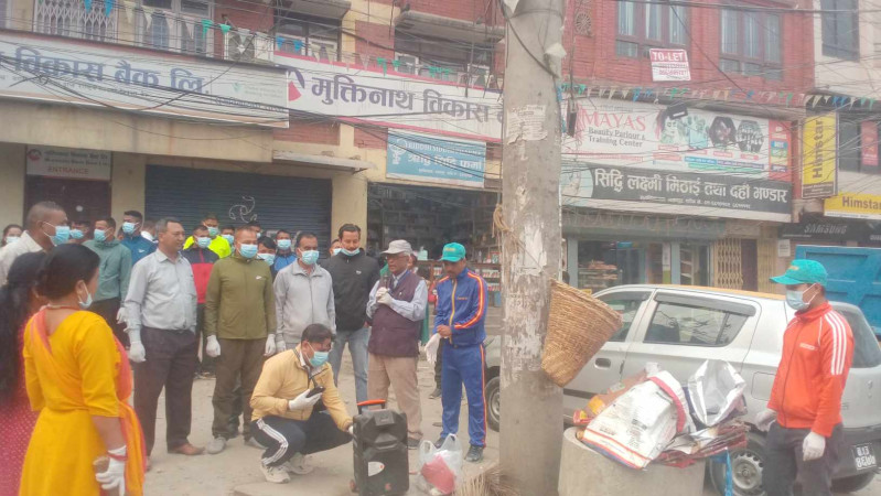 भक्तपुर नागरिक समाजद्धारा सूर्यविनायकमा सरसफाई (तस्वीरहरुसहित)