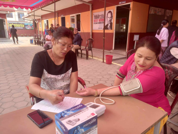 ग्ल्याडस्टोनमा निःशुल्क स्वास्थ्य शिविर