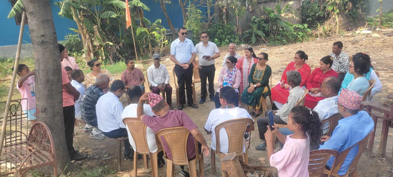 आगलागीबाट क्षति भएका ग्रील उद्योगीलाई घरेलु महासघको सहयोग