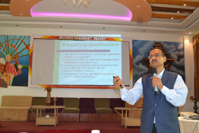 सञ्चालक क्षमता अभिवृद्धि तालिममा भक्तपुर बचत 