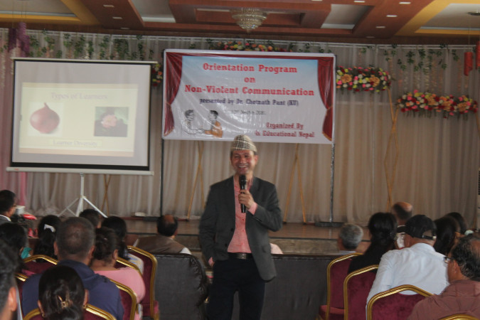 Non violent communication बिषयमा शिक्षक  कार्यशाला गोष्ठी  