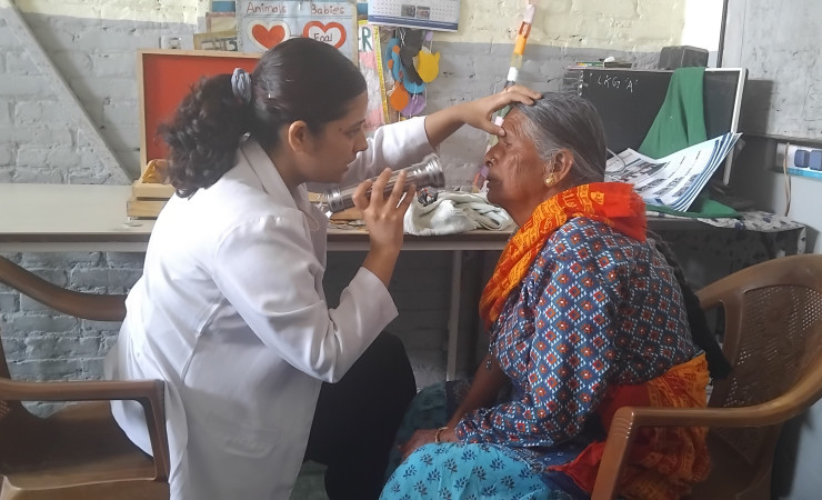 ताथलीको बृहत् निःशुल्क स्वास्थ्य शिविरमा ३१६ लाभान्वित