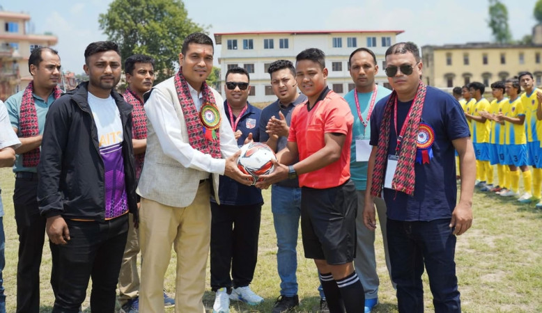 भक्तपुर जिल्ला लिग फुटबल २०८०।०८१ सुरु (टाइसिटसहित) 