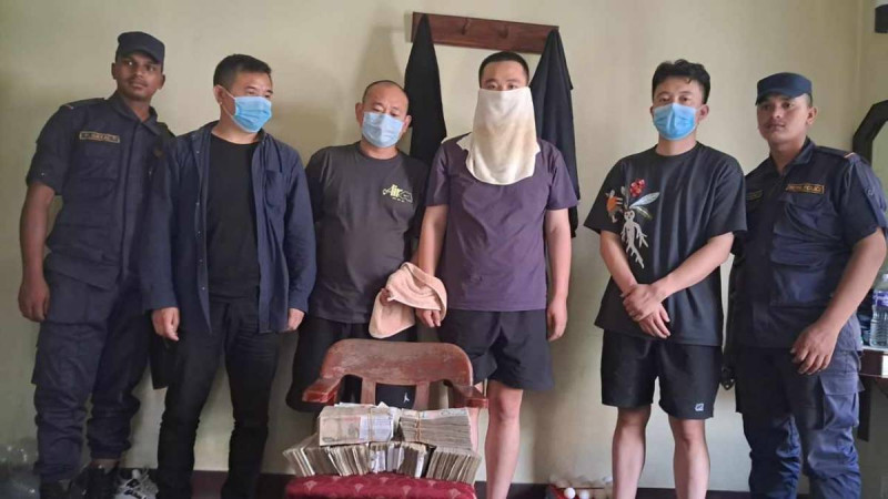 भक्तपुरको भातेढिकुरबाट चार चिनियाँं नागरिक पक्राउ 