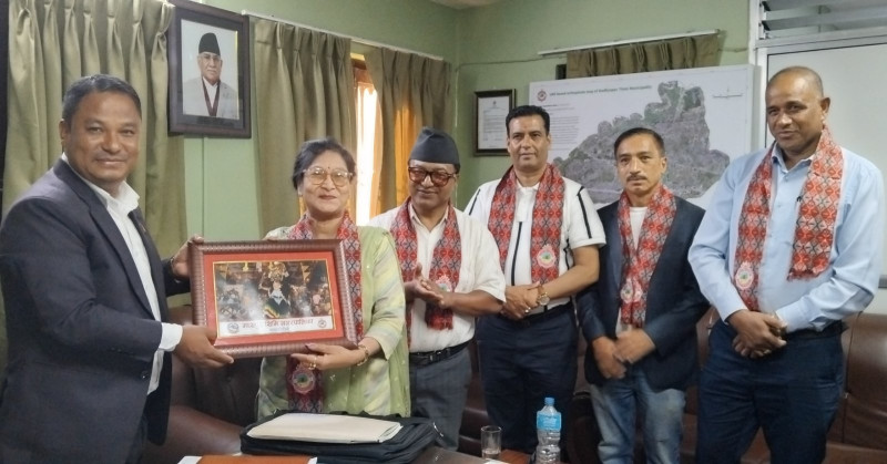 मध्यपुर थिमी नगरपालिकालाई पोटरी हब बनाउने