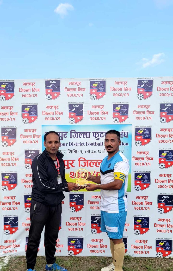 भक्तपुर जिल्ला लिग फुटबल ः दिव्यश्वरी पराजित 