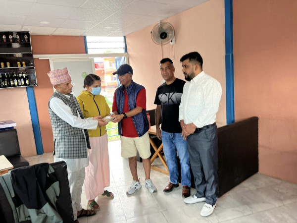 मृर्गाैला पीडितलाई सहयोग गर्ने यी हुन् मनकारी नामहरु 