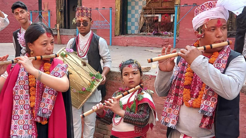 सकियो बाँंसुरी र पछिमा बाजा प्रशिक्षण 