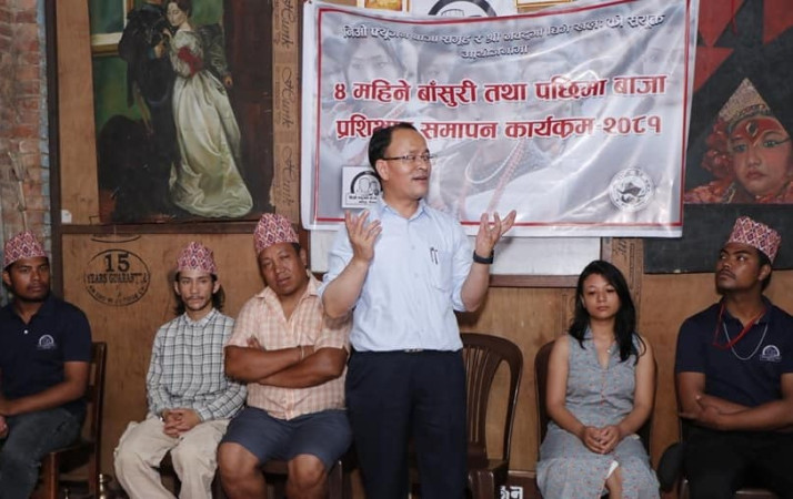 बाँंसुरी र पछिमा प्रशिक्षार्थीले पाए प्रमाणपत्र 