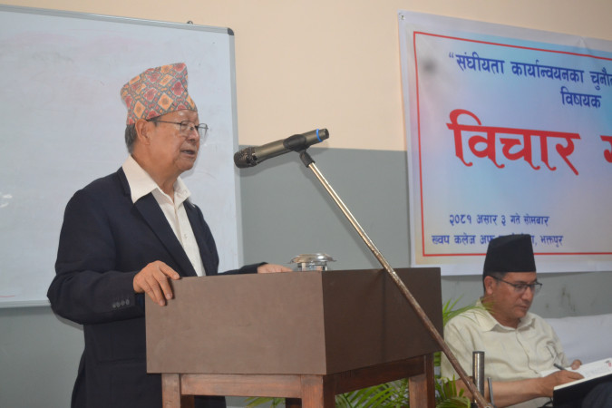 संसद सदस्यको काम ठेक्कामा लाग्ने होइन 