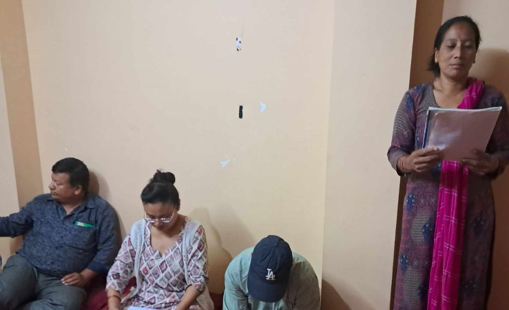 ब्यासीमा महिला भेला तथा पुनर्गठन कार्य सम्पन