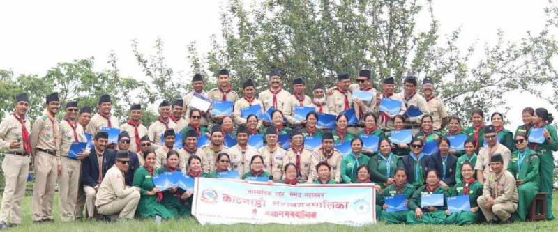 ककनीमा भईरहेको उडव्यास एंव एडभान्स तालिम सम्पन्न 
