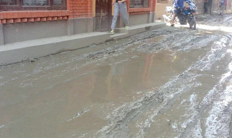 भक्तपुरमा यस्तो विजोग कहिलेसम्म ? (तस्वीर कथा) 