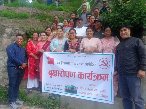 राष्ट्रिय वन दिवस वृक्षरोपण गरी मनाइयो