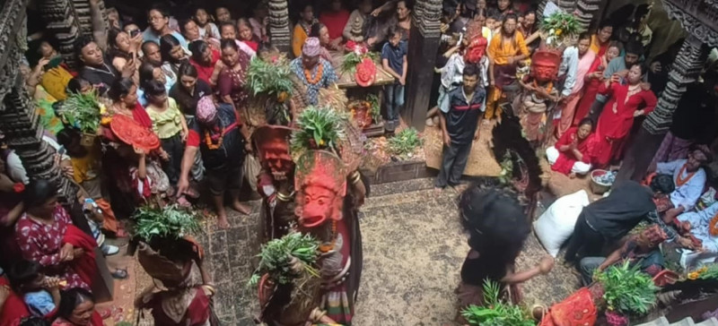 नवदुर्गा द्योछेंको भलभल अष्टमी तस्वीरमा 