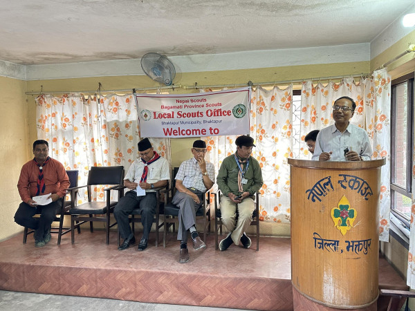 अनुशासित र कर्तव्यनिष्ठ नागरिक बनाउन स्काउटिङ्ग आवश्यक