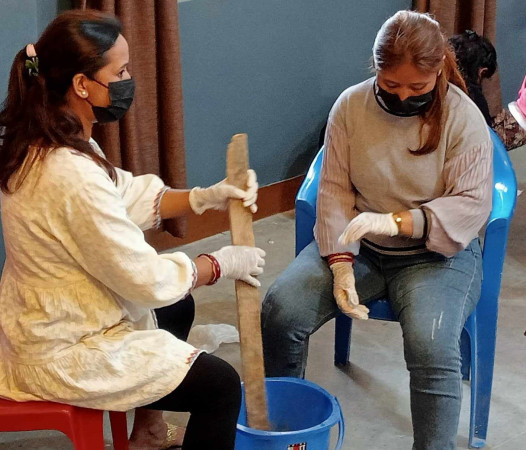 डल्ला साबुन बनाउने तालिम सम्पन्न 