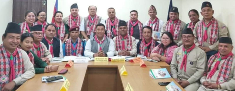 प्रथम मध्यपुर स्काउट नगर परिषद् बैठक सम्पन्न 