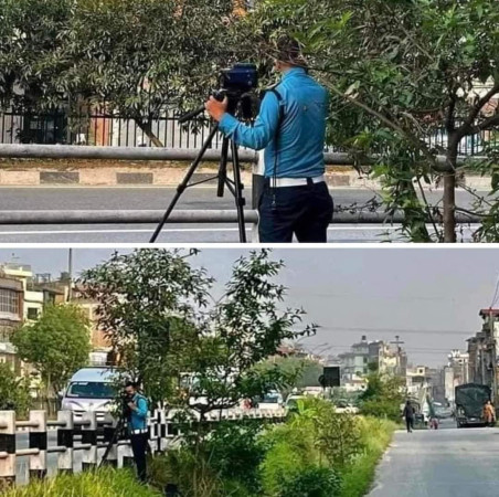 आजको दुर्घटनाको कारक लुकेर स्पीड चेकिंग गर्नु हो ?