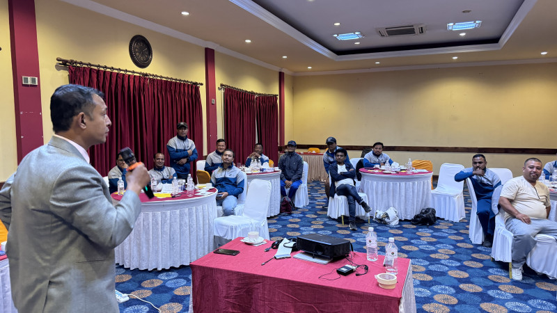 सकियो भक्तपुर जिल्ला जिम्न्याष्टिकस् संघको योजना तर्जुमा गोष्ठी