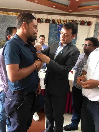 रास्वपा चाँगुनारायणको सभापतिमा रोशन थापा चुनिए