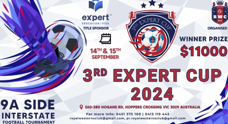 रोयल वेस्टर्न क्लबको आयोजनामा तेस्रो एक्सपर्ट कप प्रतियोगिता हुँदै 