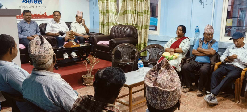 तःमुंज्या सफल पार्न कमलविनायकमा भद्रभलादमीहरुको भेला 