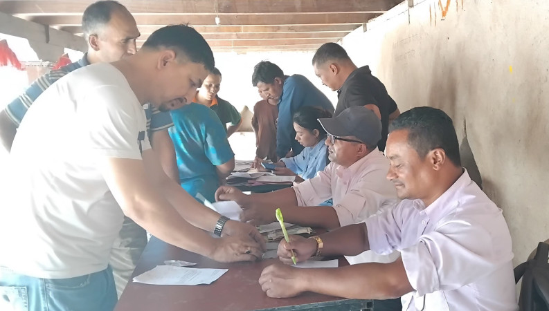 पाँचौं दिन बाराहीस्थानमा नापतौल डोर सेवा